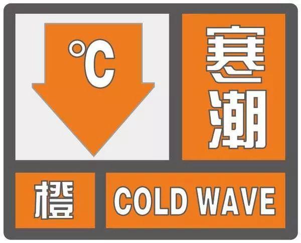 Orange alert! Cold wave in China